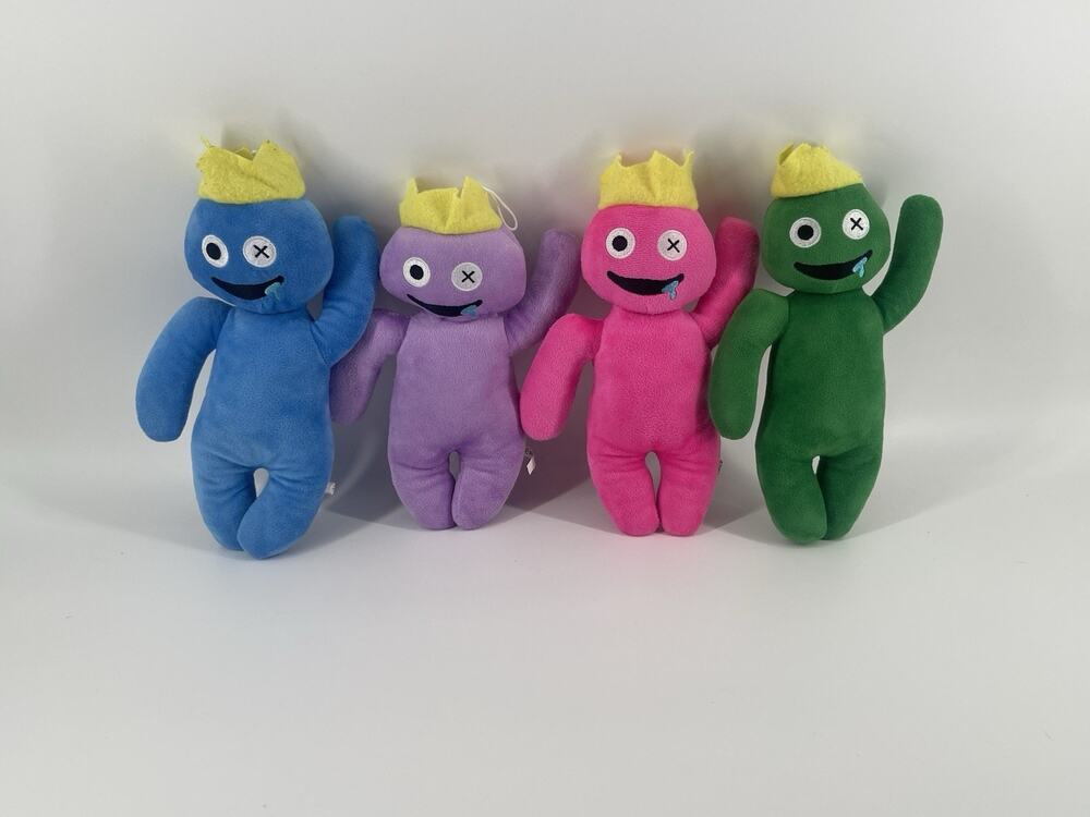 Rainbow Plush Set 4 Pack